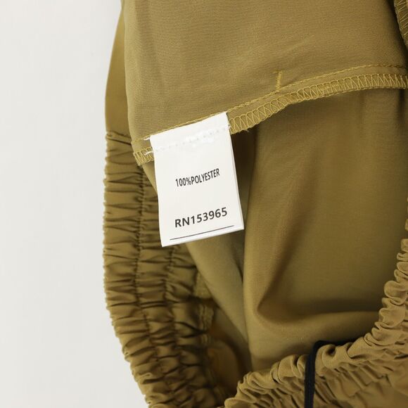 AREA STARS Ari Cargo Pant M Tan Jogger Elastic Back Waistband Woven NWT B58 - Picture 6 of 6